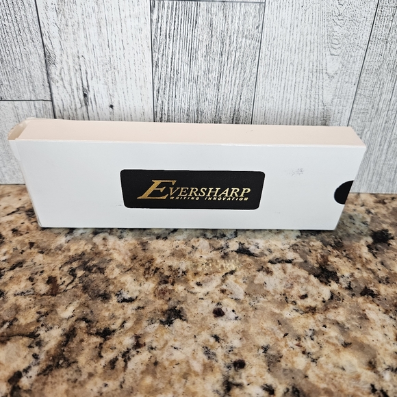 Eversharp Astronaut Style Space Bullet Pocket Pen Matte Black Vintage w/Case - Picture 13 of 16